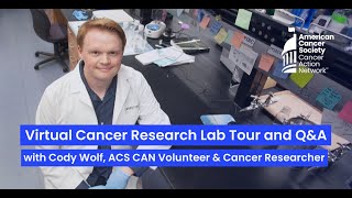 Virtual Cancer Research Lab Tour and QampA [upl. by Christoforo]