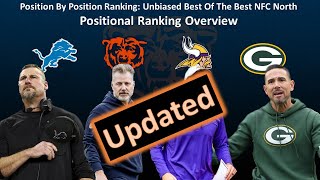 UPDATED NFC North Unbiased 2024 Rankings [upl. by Connelley]