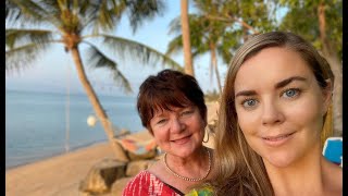 Reunited in Koh Samui my expat life in Thailand family vlog [upl. by Lissi513]