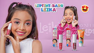 LEIKA FOTO STUDIO BUAT PRODUK BARU LIPTINT 😍 DIANTER TOMPEL DAN BUNDA [upl. by Anaujat411]