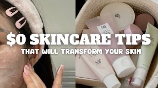 0 Skincare Tips That Will Transform Your Skin 🫧🧴skincare aesthetic preppy skincareroutine n [upl. by Euhsoj548]