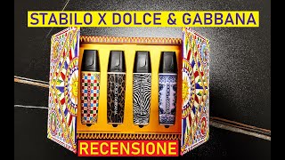 Stabilo x Dolce amp Gabbana  Limited Edition  Recensione [upl. by Rosanna16]