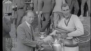 Bill Tilden vs Bill Johnston 1925 US National Championships Final [upl. by Nalliuq]