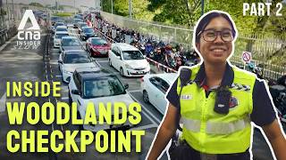 Worlds Busiest Land Crossing Inside Singapore Woodlands Checkpoint  Part 22 [upl. by Sirad]