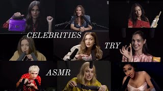 Best Of Celebrities Trying ASMR W Magazine  Part 1 [upl. by Salchunas]