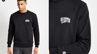 Billionaire Boys Club Small Arch Logo Crewneck Sweatshirt Black [upl. by Dielu726]