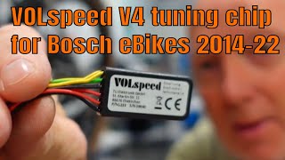 Tuning derestricting a Bosch Gen 4 eBike VOLspeed chip [upl. by Nyladnohr]