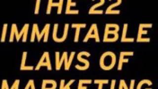 Full Audiobook  The 22 Immutable Laws of Marketing [upl. by Atteuqram]