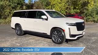 2022 Cadillac Escalade ESV B9927T [upl. by Ylram]