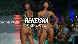 Reneisha Pierre in SLOW MOTION  Miami Swim Week 2024 [upl. by Bryanty299]