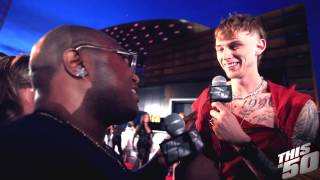 Machine Gun Kelly Talks Getting Head on Stage [upl. by Leimaj47]