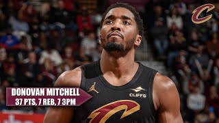 Donovan Mitchell’s 37 PTS help Cavs improve to 140  NBA on ESPN [upl. by Nnylg]