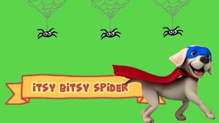 ITSY BITSY SPIDER  Song for Children [upl. by Lekzehcey]