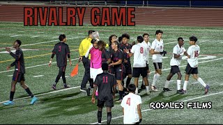 Battle of the Boulevard  Crawford vs Hoover High Boys Soccer [upl. by Dahle]