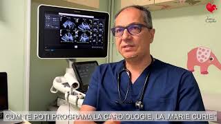 Dr Alin Nicolescu despre programările la Cardiologie la Spitalul de copii Marie Curie [upl. by Mapel636]