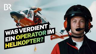 Job im Helikopter Er bringt Techniker zum Offshore Windpark I Lohnt sich das I BR [upl. by Eidoow127]