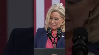 Former GOP Rep Liz Cheney speaks to Harris rally in Wisconsin [upl. by Shanney]