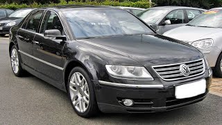 VW Phaeton 1 30 TDI vs 50 TDI [upl. by Ymeon]