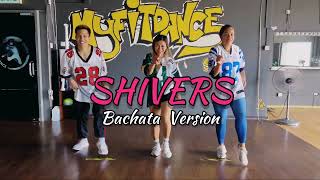 Shivers Bachata Version  Zin Riena  Zumba [upl. by Siloum]