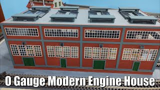 O Gauge Modern Engine House [upl. by Nimrac]