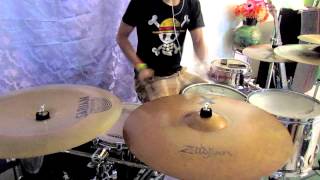 Kaze Wo Sagashite  Mari Yaguchi Drum Cover [upl. by Anitnemelc]