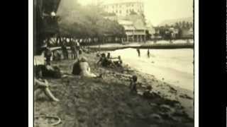 Vintage Hawaiian Film  Circa 1913  Waikiki Honolulu surfing scenery waterfalls old antique cars [upl. by Arej995]