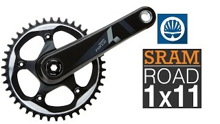 SRAM Road 1x11 Groupsets  First Ride [upl. by Dworman625]