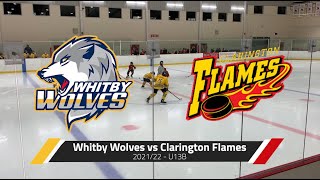 U13B  Whitby Wolves vs Clarington Flames [upl. by Epner]