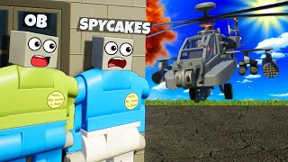 Epic Police Bounty Hunter Hide and Seek Showdown in The City Brick Rigs Multiplayer [upl. by Kristof]