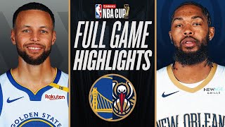 WARRIORS at PELICANS  EMIRATES NBA CUP 🏆  FULL GAME HIGHLIGHTS  November 22 2024 [upl. by Ardnoyek]