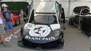 Lamborghini Murcielago RSV GT1 EPIC sound at Paul Ricard [upl. by Elak440]