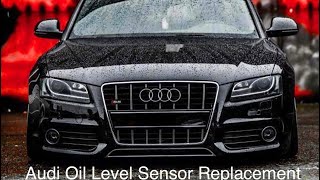 Audi Oil Level Sensor Replacement [upl. by Ahsam]