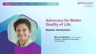 APPIS Summit 2024 Day 1  Session 2 Advocacy for Better Quality of Life​ [upl. by Ariet]