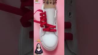 How to tie shoelaces Shoe lacing styles shorts shoeslacestyles [upl. by Jermyn851]