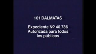 101 Dálmatas Final VHS 1995 [upl. by Quillan]