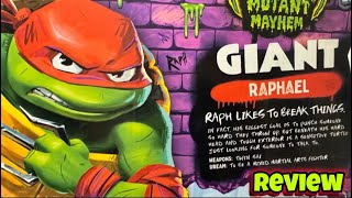 Raphael is Rude Teenage Mutant Ninja Turtles Mutant Mayhem Giant 12 inch Raphael 4K video review [upl. by Ruth]