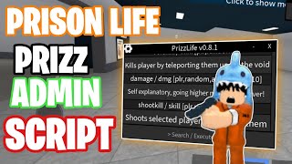 Prison Life Script Pizz Admin Roblox Showcase  Arceus X [upl. by Ailesor818]