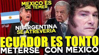 PRENSA ARGENTINA quot MEXICO TIENE TANTO PODER QUE DEJA SIN LUZ ECUADOR EN DIA DE LA MADRE [upl. by Etnoek]