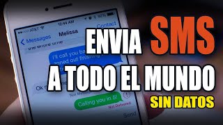 COMO ENVIAR SMS  MENSAJES DE TEXTO A TODO EL MUNDO [upl. by Elimac]