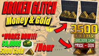 BROKEN MONEY amp GOLD GLITCH XBOXPS5 WORKS Bards Crossing Red Dead Redemption 2 Online [upl. by Azriel907]