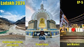 Day 6  Leh City  Shanti Stupa  Patthar Sahib  LivingDreams [upl. by Loella579]