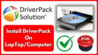 How to install driver pack on laptop by DVD  How to install driver windows 7  Driver pack fix [upl. by Anytsirk]