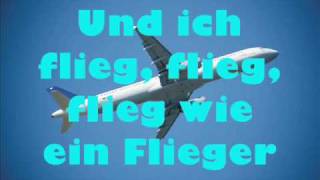 Fliegerlied mit Songtext lyrics [upl. by Nahgaem]