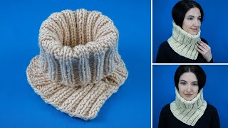 A very simple and versatile snoodscarf for all [upl. by Magnusson]