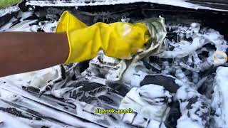 Engine car detailing  Tutorial cuci mesin mobil [upl. by Noside540]