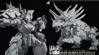 New transformers CangToys CTLongyan 03 Breakhorn Slag updated photos [upl. by Norword330]