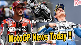 Everyone ShockNot All out Marquez mentally for the 2025 GP Andrea Dovizioso Opens up MotoGP 2024 [upl. by Habas]