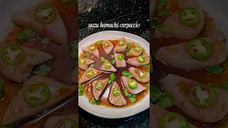 YUZU HAMACHI CARPACCIO RECIPE [upl. by Auqenet]