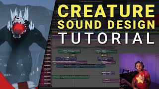 Tutorial Creature Sound Design with Chris Kokkinos [upl. by Horst]