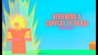 Reviewing a copycat of DB KAI Dragon Ball F [upl. by Benjamen992]